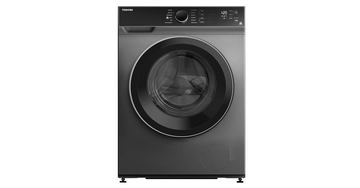 TOSHIBA TW-BJ100M4-IND(SK) 9KG FULLY AUTOMATIC FRONT LOAD WASHING MACHINE (PREMIUM SILVER)