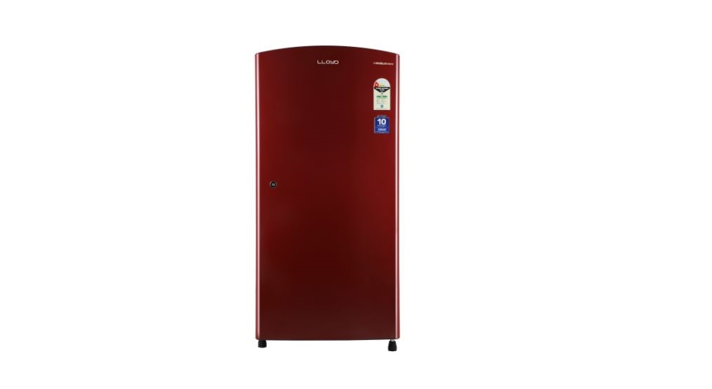 Lloyd 200 LTR 1 Star Inverter Direct Cool Single Door Refrigerator (GLDC211SR-RT1GB, ROYAL RED)