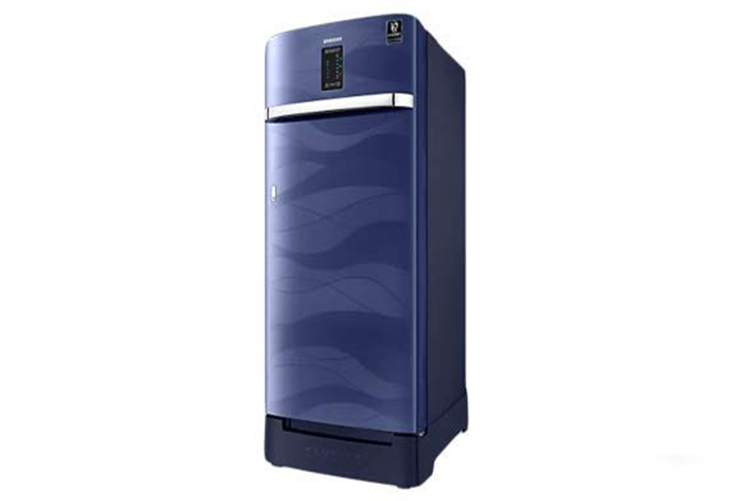 Samsung 198 L 4 Star Inverter Direct cool Single Door Refrigerator(RR21A2F2XUV/HL, Base Stand with D