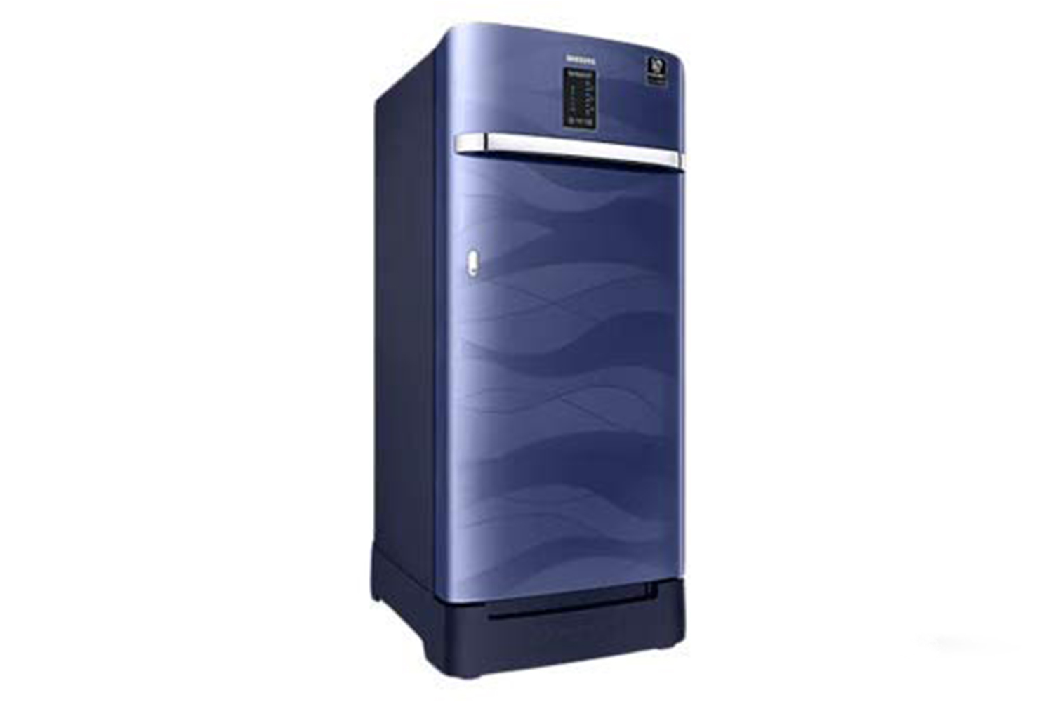 Samsung 198 L 4 Star Inverter Direct cool Single Door Refrigerator(RR21A2F2XUV/HL, Base Stand with D