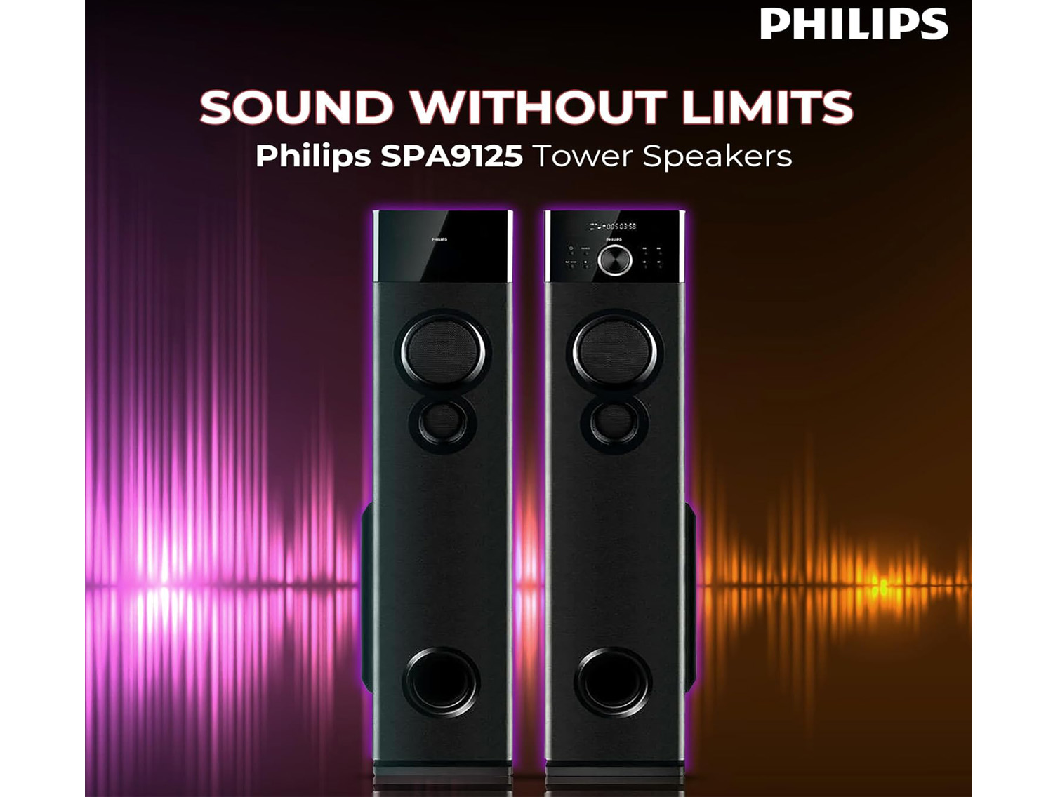 PHILIPS SPEAKER SPA 9125B/B/94