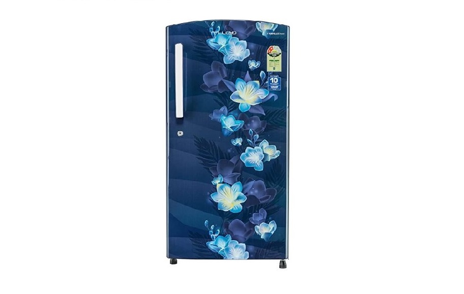 Lloyd 200 L 2 Star Direct Cool One Door Refrigerator (GLDC212SGBT2PB), Gardenia Blue