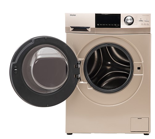 Haier HW80-BD12756NZP 8 kg Direct Drive Fully-Automatic Front Loading Washing Machine Golden