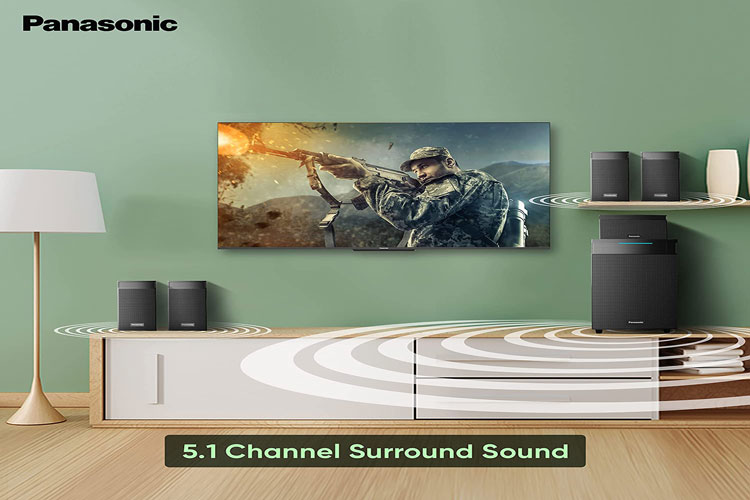 PANASONIC SPEAKER SYSTEM HT550GW-K 5.1 ch