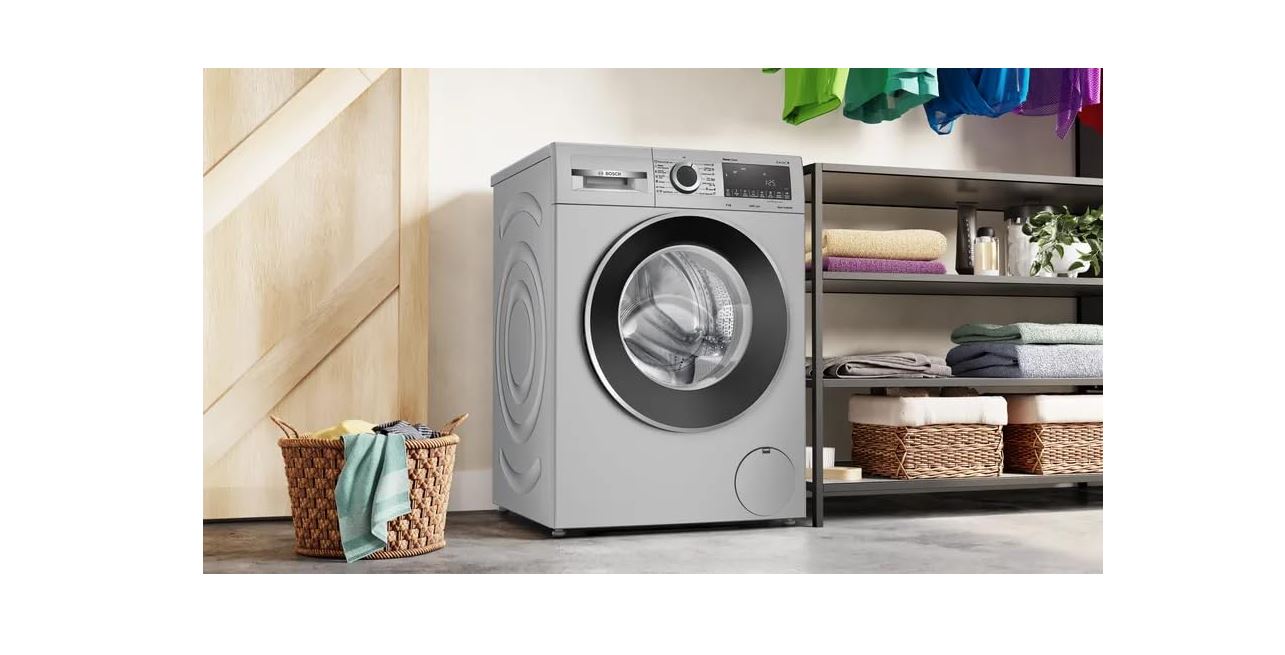 BOSCH WGA1340SIN 8 KG FULLY AUTOMATIC FRONT LOAD WASHING MACHINE, SILVER