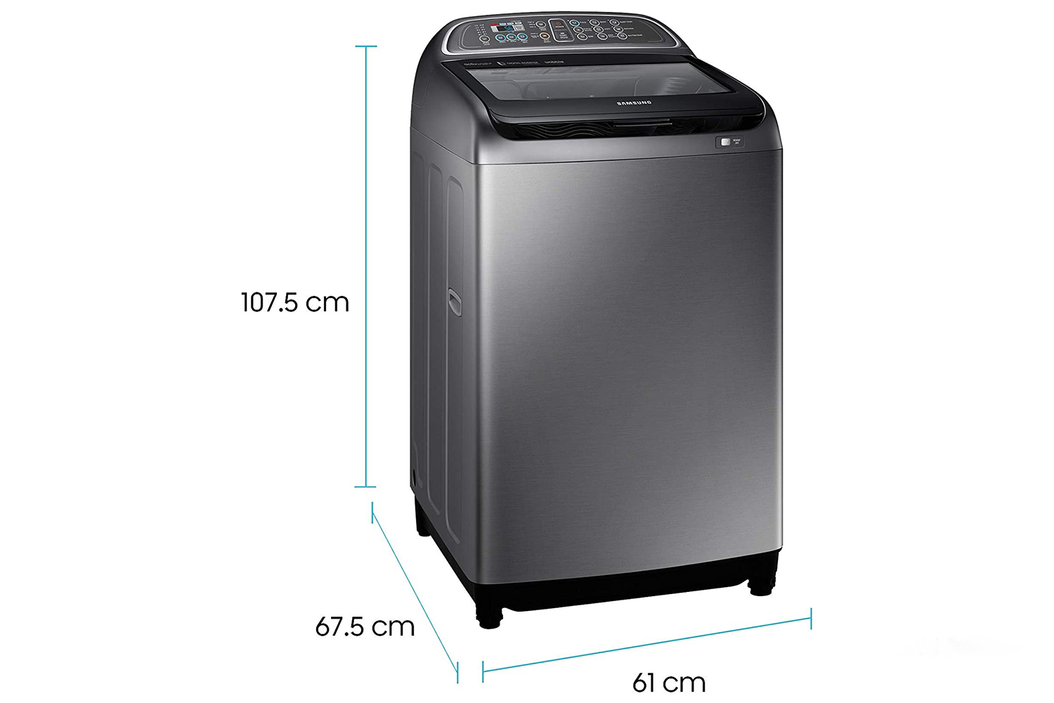 SAMSUNG WA11J5751SP 11 KG INVERTER 5 STAR FULLY AUTOMATIC TOP LOAD WASHING MACHINE