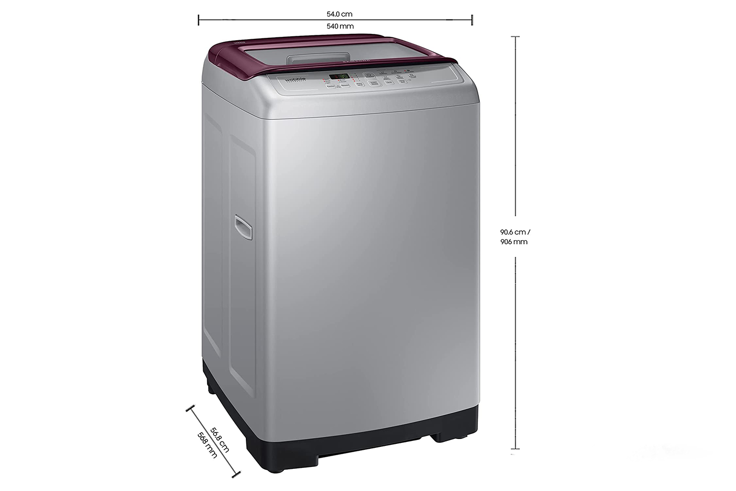 Samsung 7 Kg Fully-Automatic Top Loading Washing Machine WA70A4022FS/TL