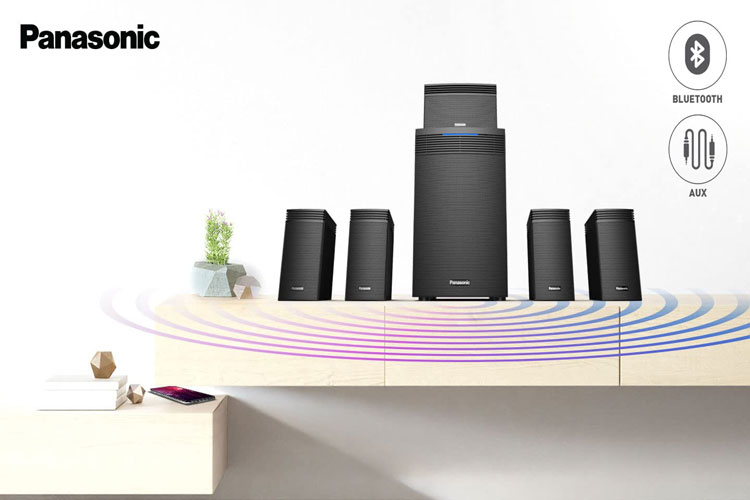 PANASONIC SPEAKER SYSTEM HT550GW-K 5.1 ch