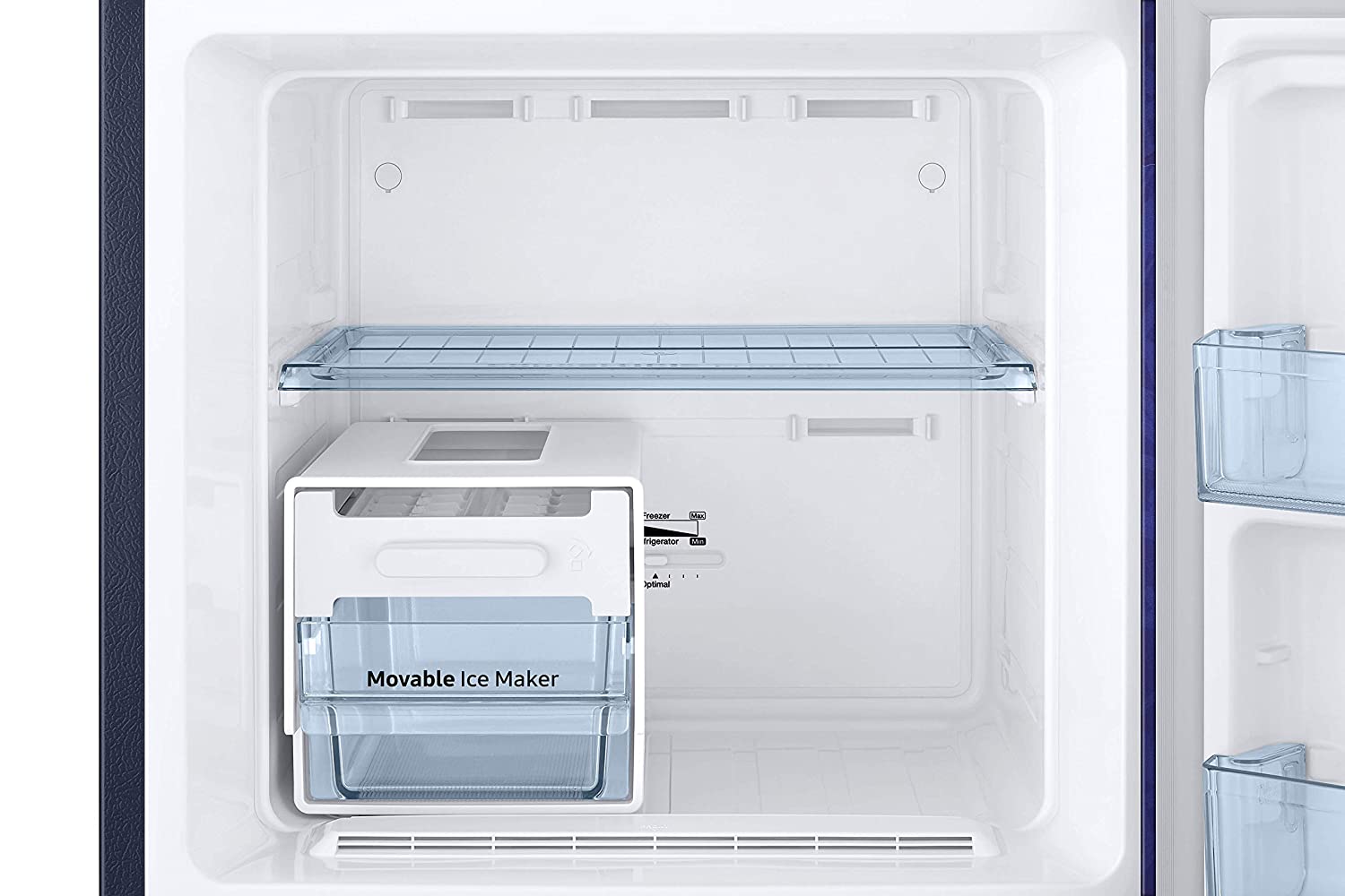 Samsung 253 L 2 Star Inverter Frost-Free Double Door Refrigerator (RT28T30226U/NL, Mystic Overlay Bl