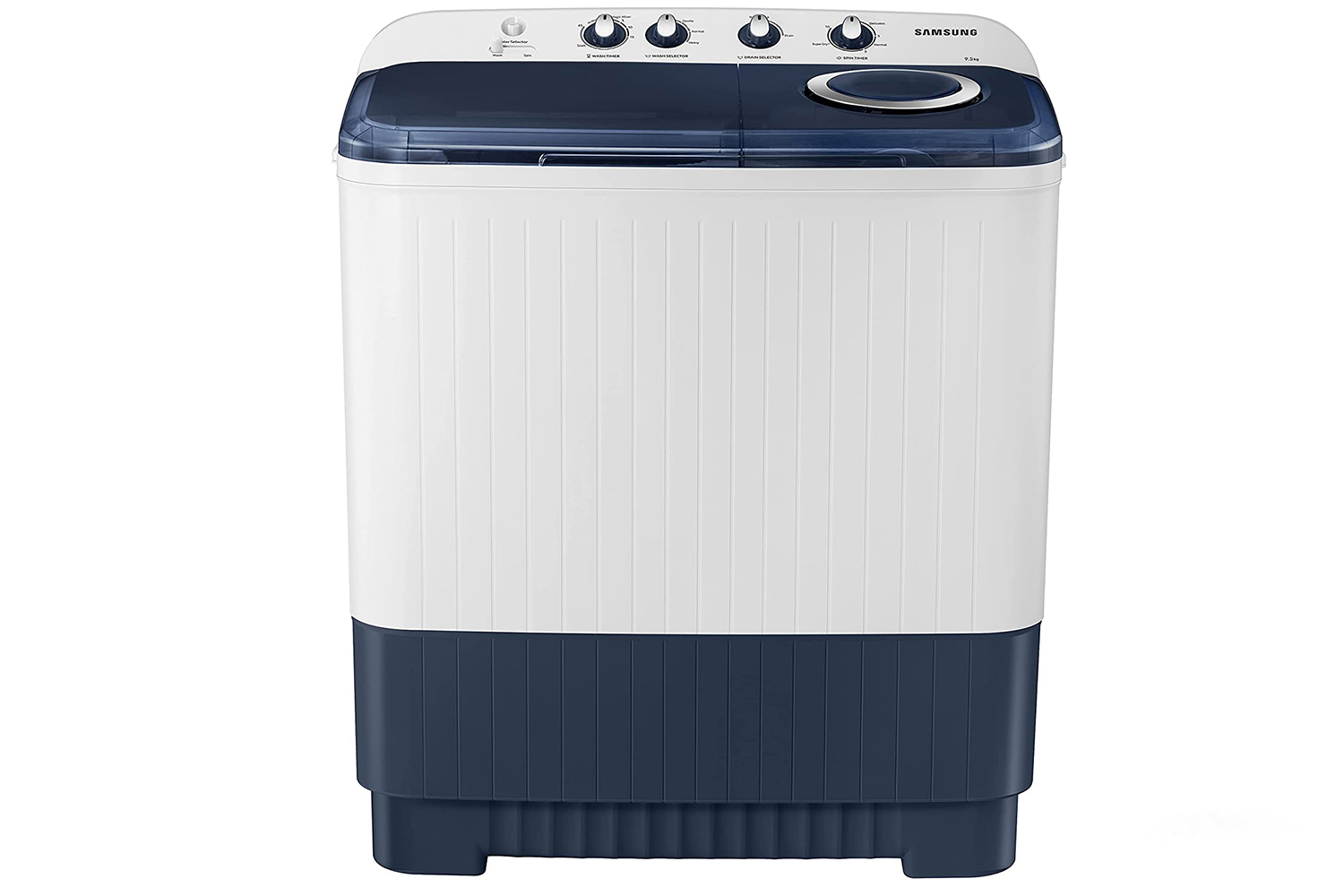 Samsung 9.5kg Semi Automatic Washing Machine, WT95A4200LL, Blue