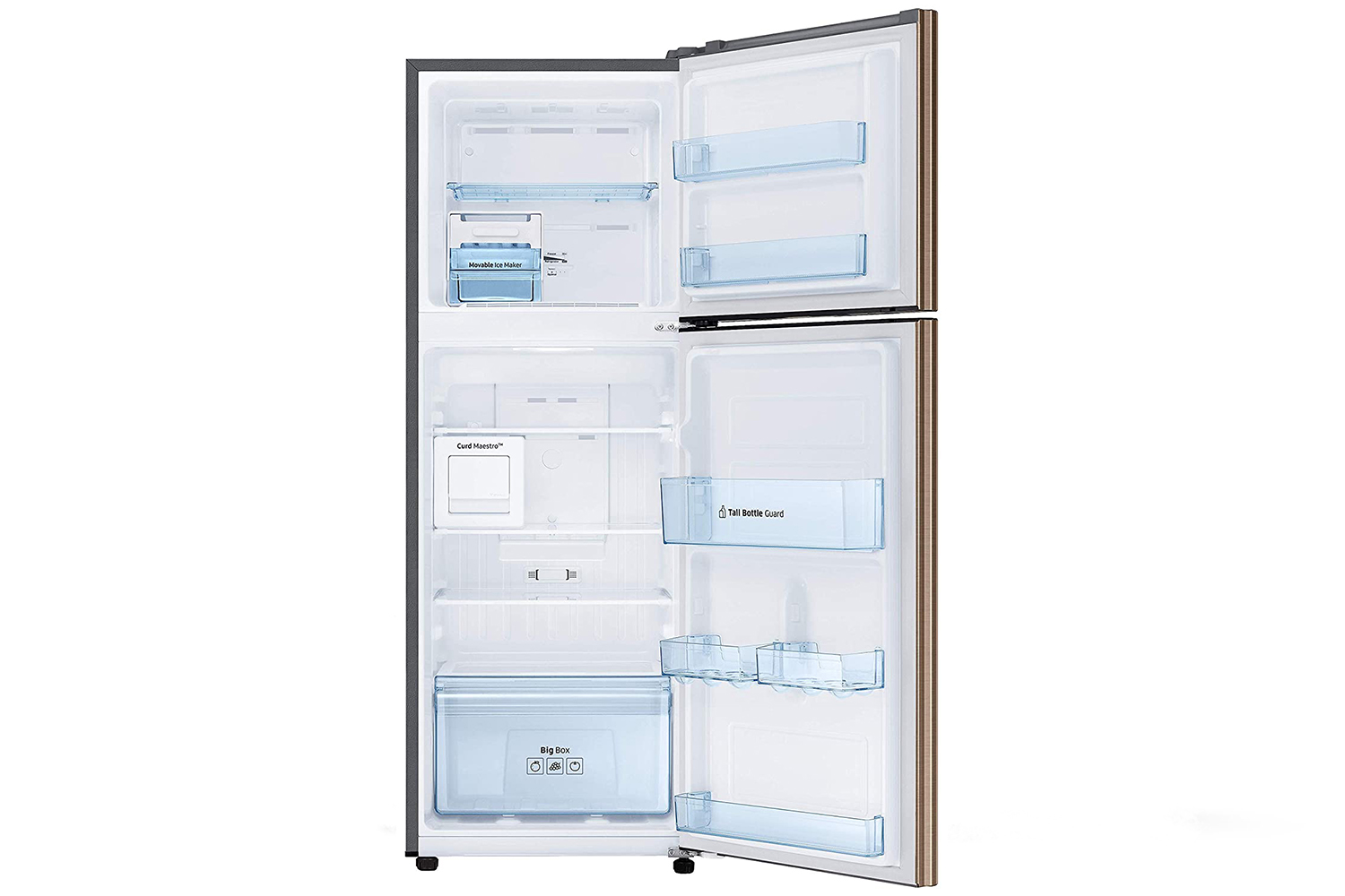 Samsung RT28T3522DU 244 L 2 Star Inverter Frost-Free Double Door Refrigerator  CURD MAESTRO