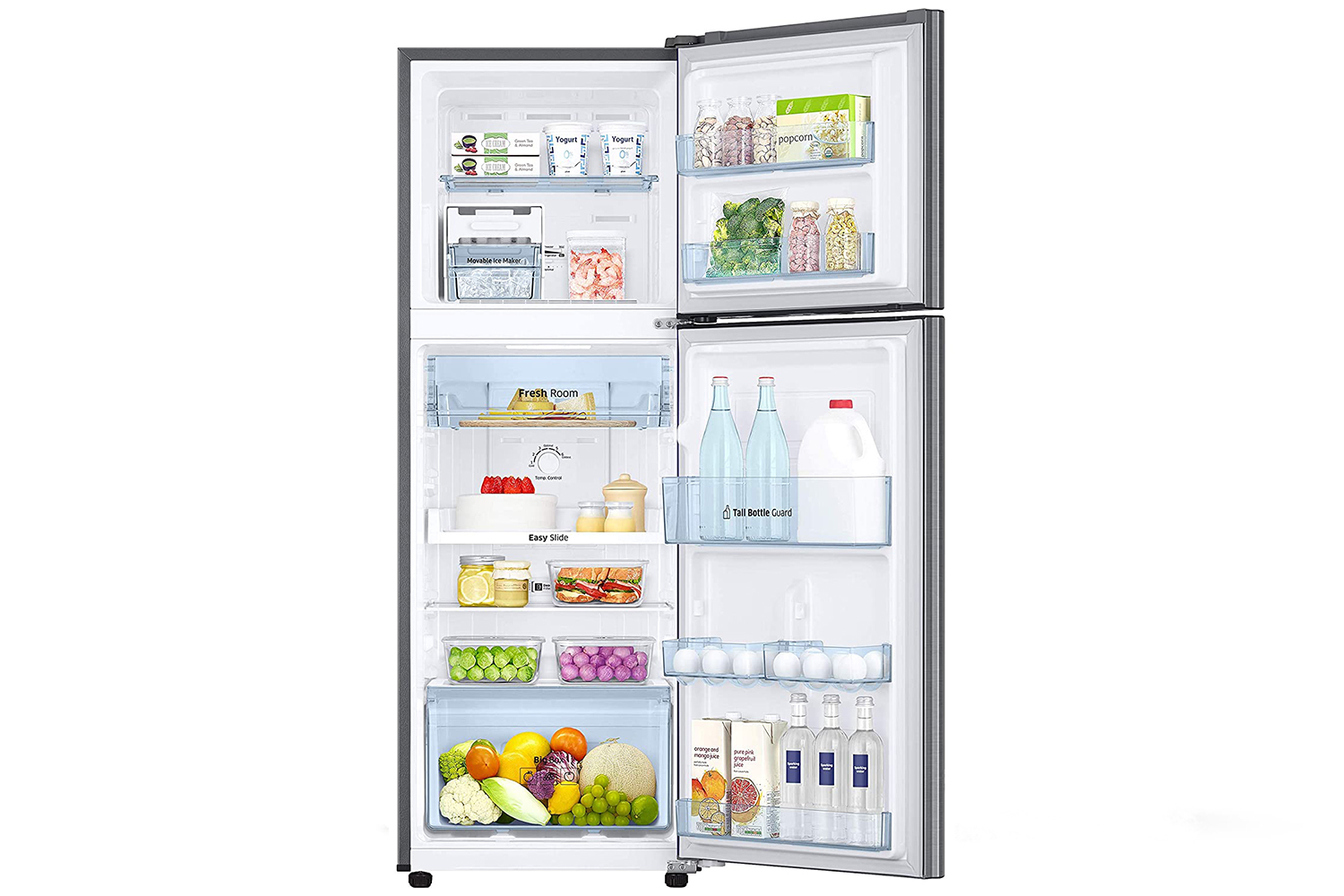 Samsung RT28T3042S8/NL 253L 2 Star Inverter Double Door Refrigerator