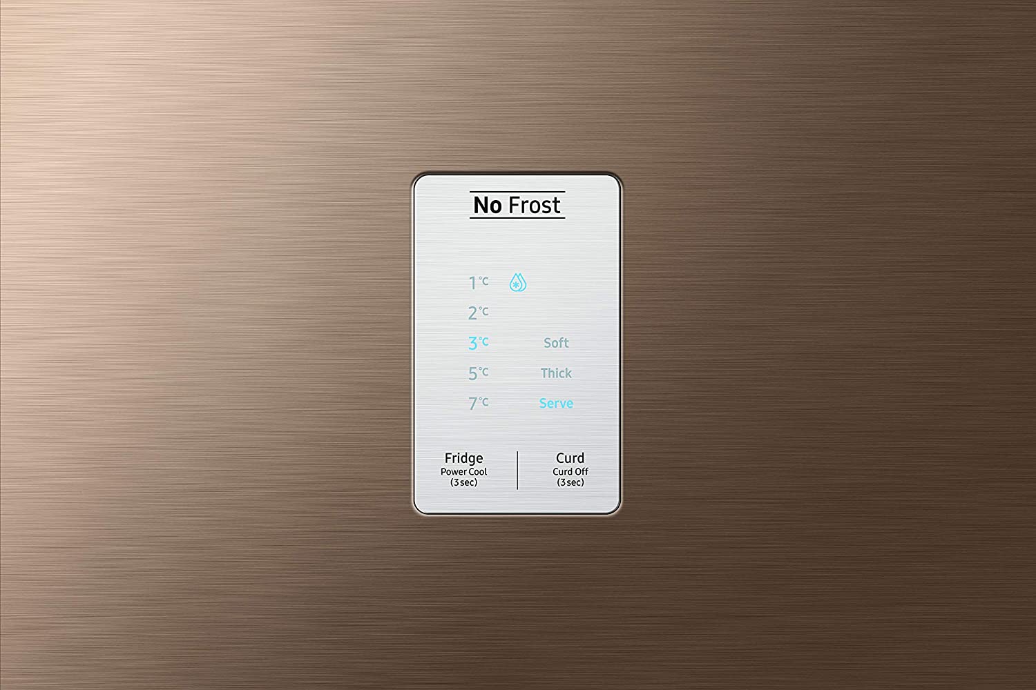 Samsung 244 L 2 Star Inverter Frost-Free Double Door Refrigerator (RT28A3522DU/NL, Luxe Bronze)