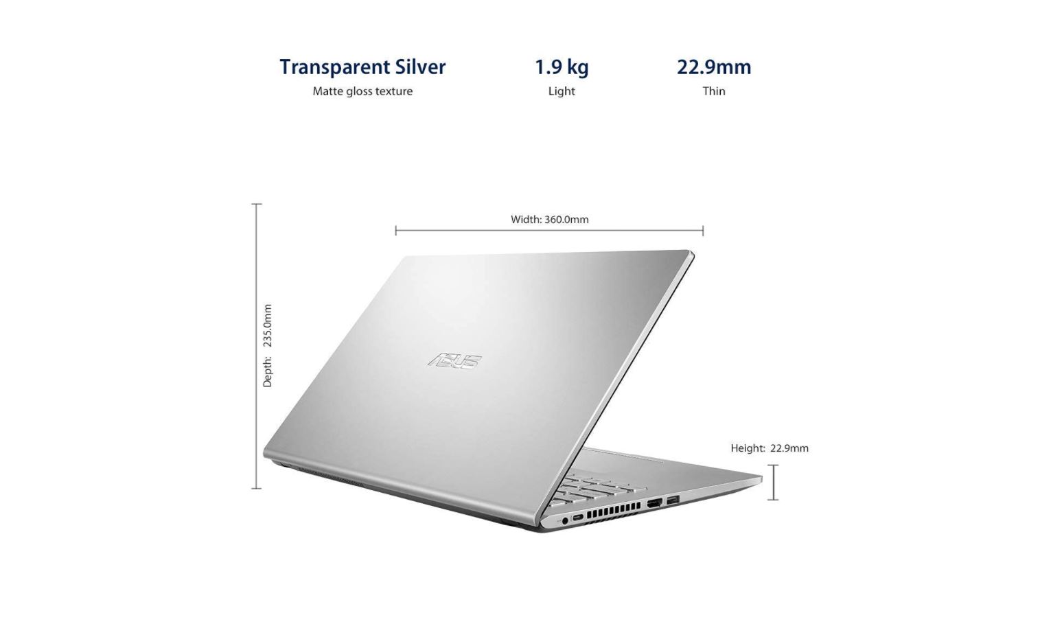 ASUS VivoBook 15-X515EA-BQ312TS 15.6-inch FHD IPS, Intel Core i3-1115G4, 8GB RAM,256 GB NVMe SSD,Win