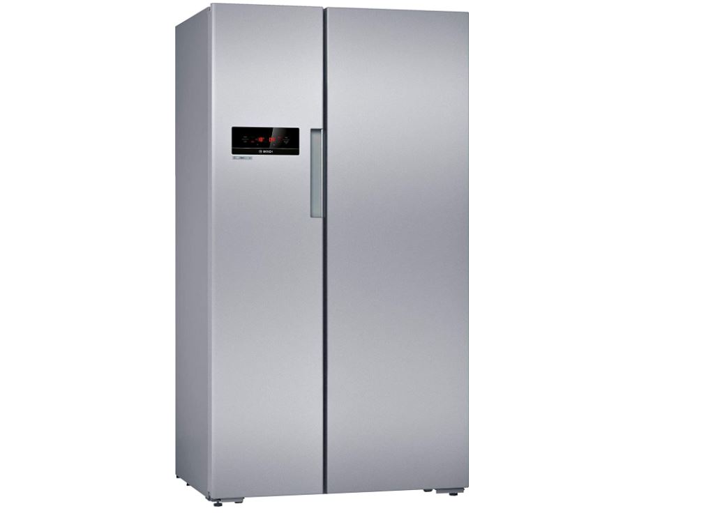 Bosch 658 L with Inverter Side-by-Side Refrigerator (Silver) KAN92VS30I