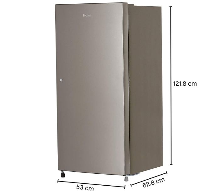 Haier 195 Litres 5 Star Direct Cool Inverter Single Door Refrigerator (1 Hour Icing Technology, HRD-