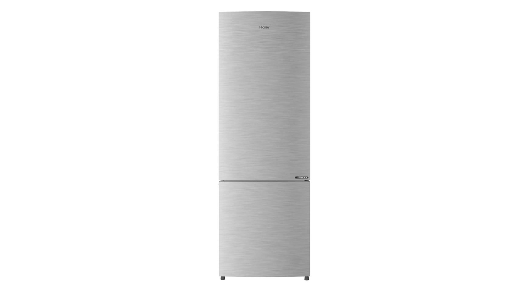 Haier 256L 3 Star With Inverter Double Door Refrigerator (HRB-2764BS-E, Brushline Silver)