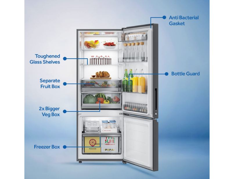 Haier 195 Litres 5 Star Direct Cool Inverter Single Door Refrigerator (1 Hour Icing Technology, HRD-