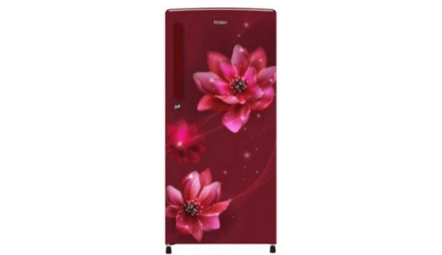 Haier 262L (HRD-2623CRP-E) Direct Cool Single Door Refrigerator, Red Peony