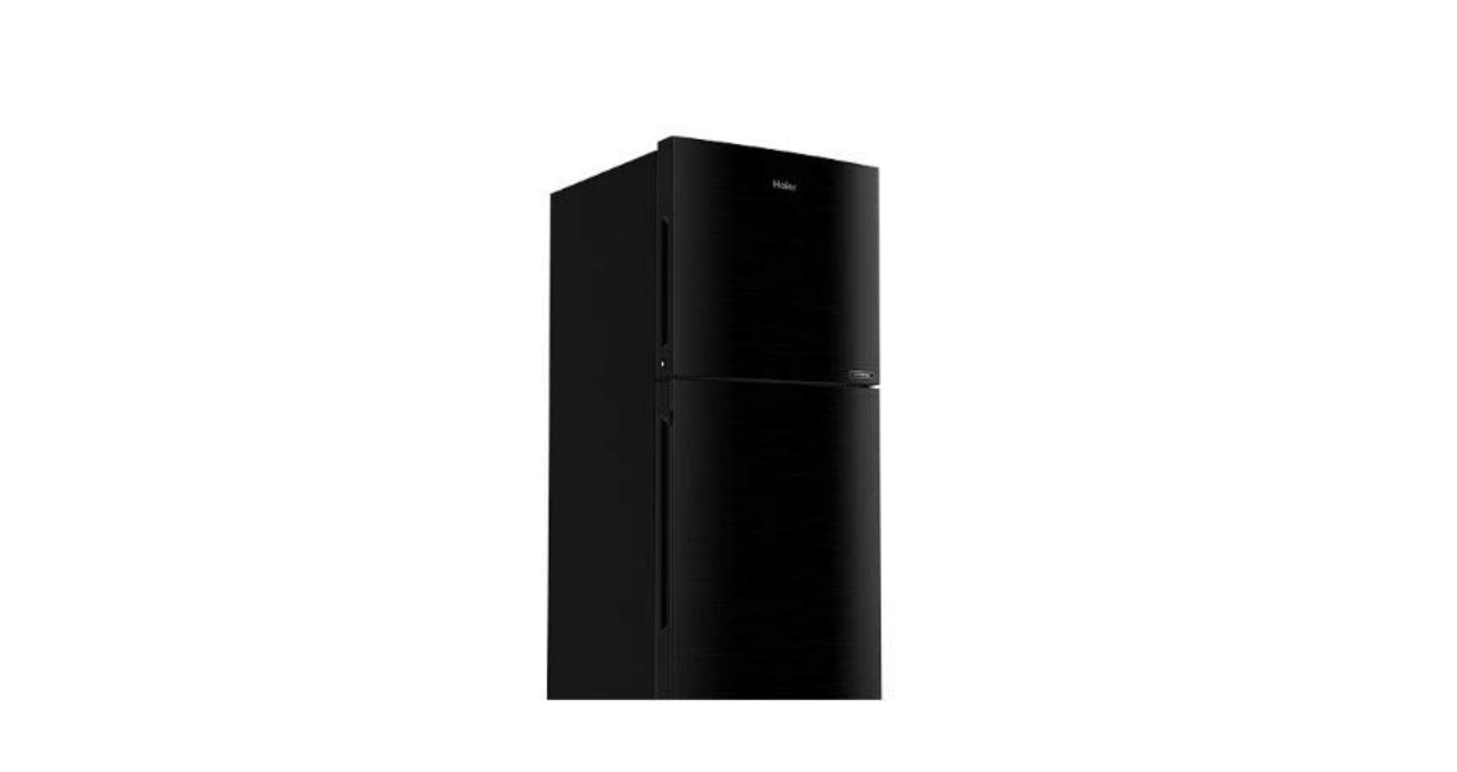 Haier 258 L 2 Star Convertible Frost-Free Double Door Refrigerator (HRF-2783BKS-E, Black Brushline)