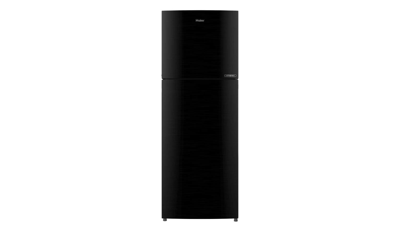 Haier 258 L 2 Star Convertible Frost-Free Double Door Refrigerator (HRF-2783BKS-E, Black Brushline)