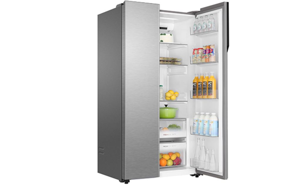 HAIER HRF-682SS 630 LTR, INVERTER MAGIC CONVERTIBLE DOUBLE DOOR SIDE BY SIDE REFRIGERATOR