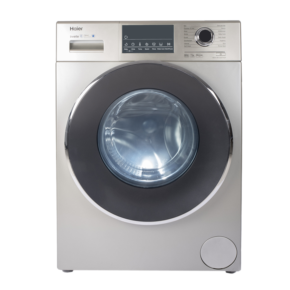 Haier 8Kg Front Load Washing Machine  with Anti Bacterial Technology HW80-IM12826TNZP Inverter Techn