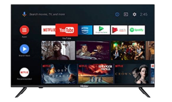 Haier Led 50 inch LE50K6600HQGA 4K Bezel Less Google Android TV