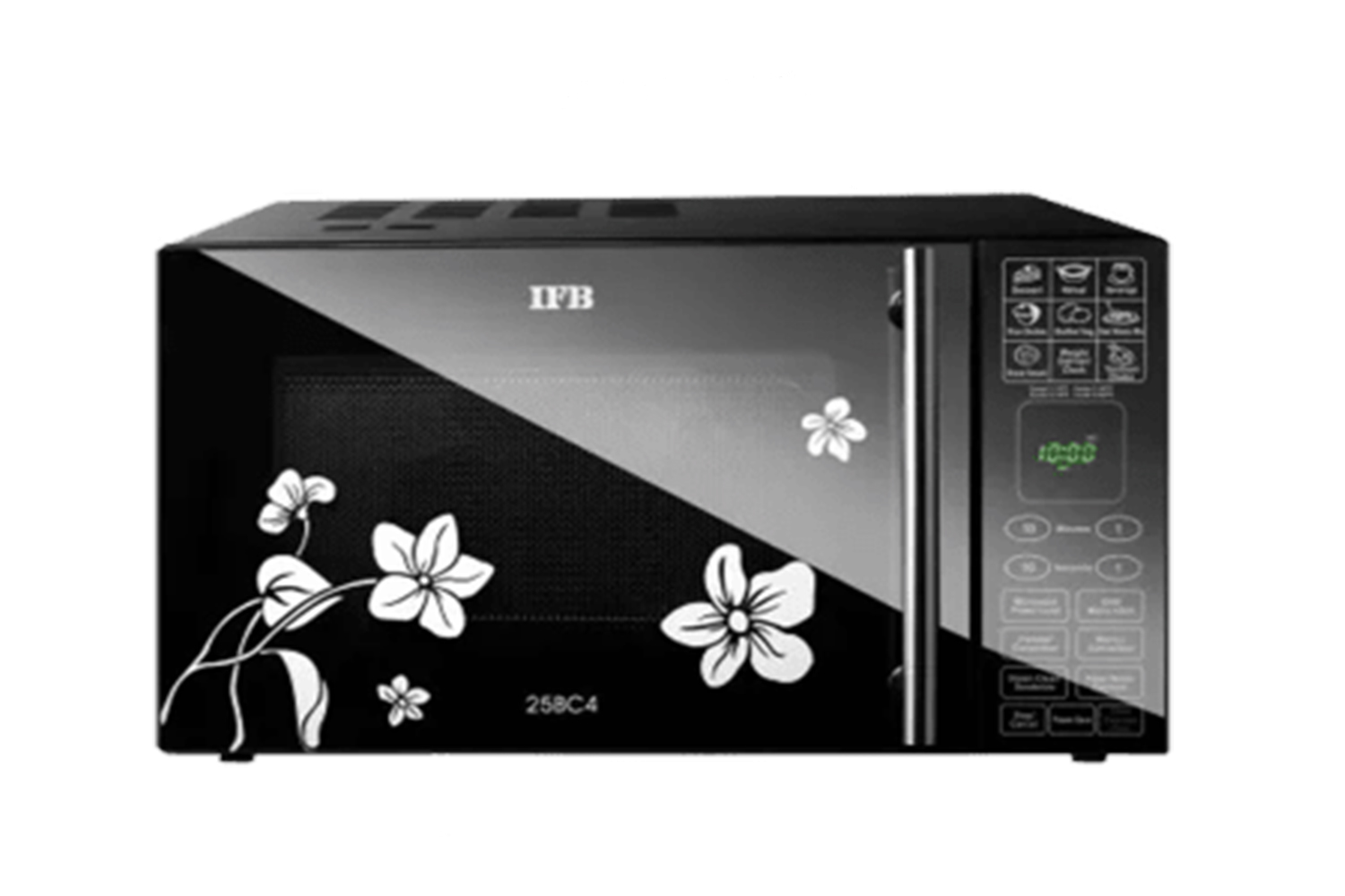 IFB 25 L Convection Microwave Oven (25BC4, Black, Floral Design, With Starter Kit)