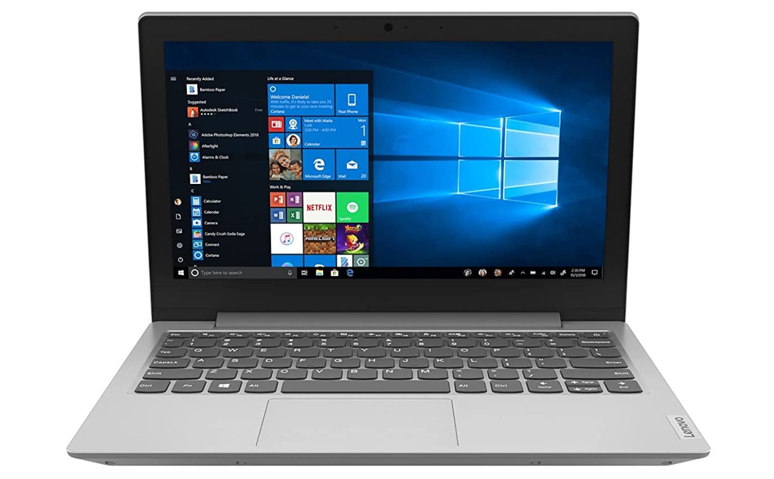 Lenovo IdeaPad Slim 1 Intel Celeron 11.6 inch HD Thin & Light Laptop (4GB/256 GB SSD/Win10/MS),11GL0