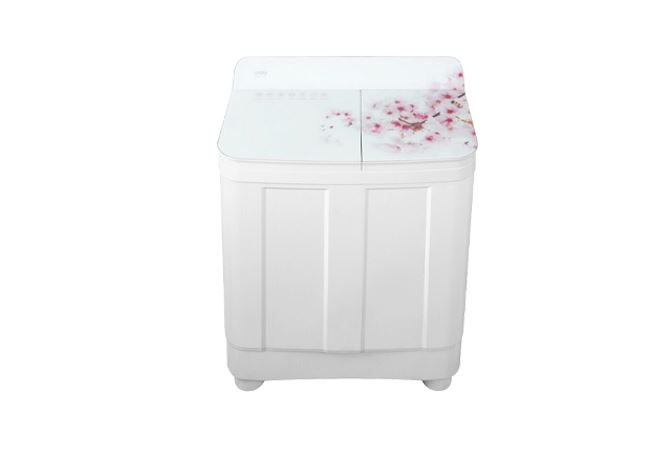 HAIER HTW85-178FW 8.5KG SEMI-AUTOMATIC WASHING MACHINE, PEACH BLOSSOM 