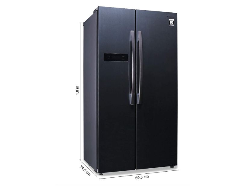 Panasonic 584 L Frost-Free Side-By-Side Refrigerator NR-BS60MHX1