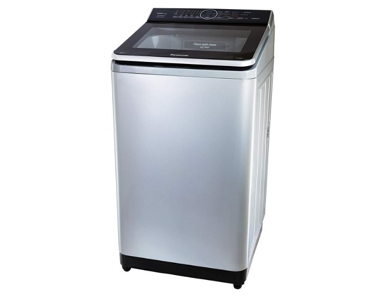 Panasonic Econavi 8 Kg 5 Star Built-In Heater Fully-Automatic Top Loading Washing Machine NA-F80V9LR