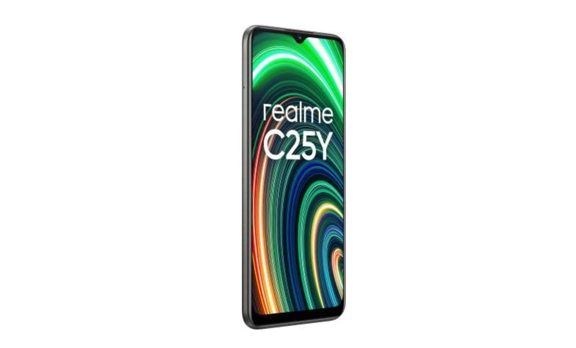 Realme C25Y 4GB Ram, 64GB Storage , Glacier Blue