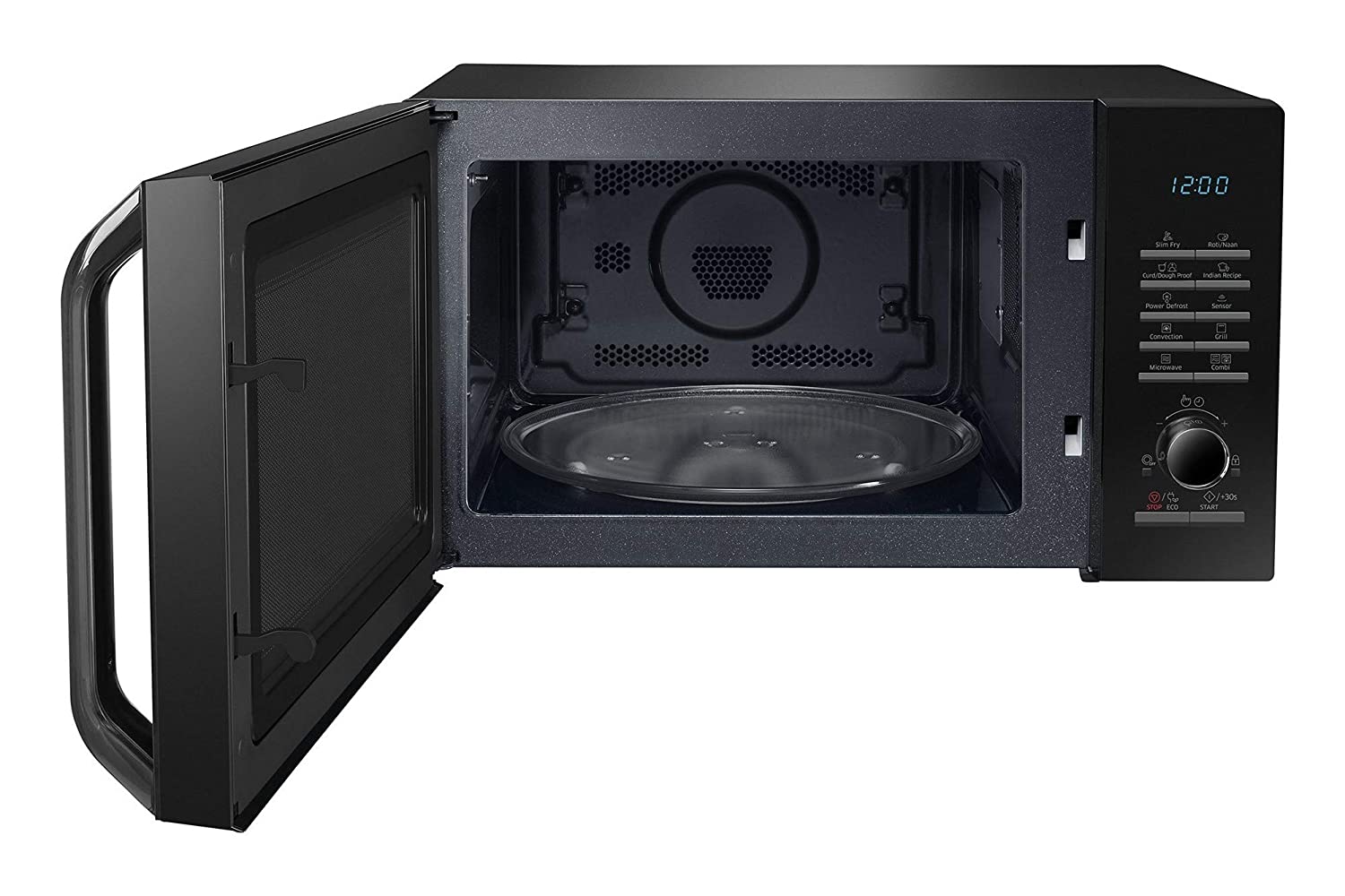 Samsung 28 L Convection Microwave Oven (MC28H5145VK/TL, Black, slimfry)