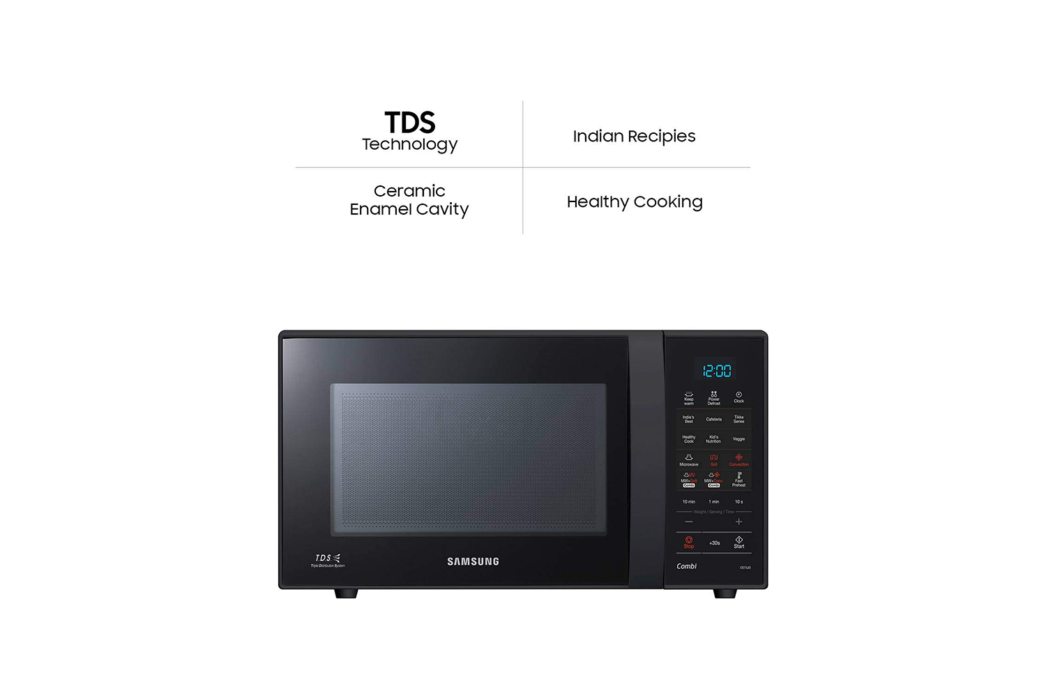 Samsung 21 L Convection Microwave Oven (CE73JD/XTL, Black)