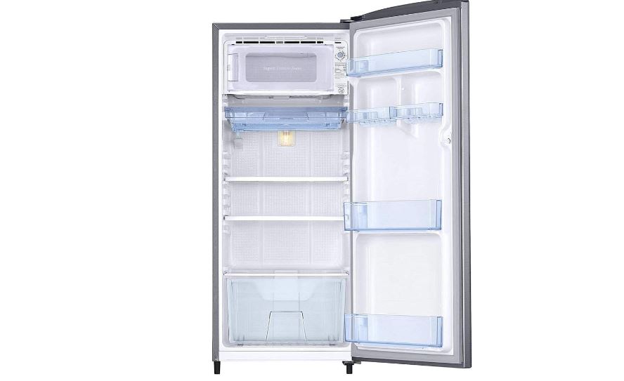 Samsung 192 L 1 Star Direct-Cool Single Door Refrigerator, Grey Silver, RR19A20CAGS/NL