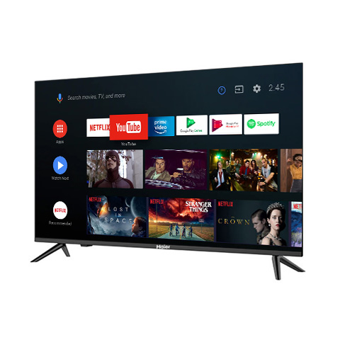 Haier LE58k6600GA 58 inch 4K Bezel Less Google Android TV - Smart AI Plus